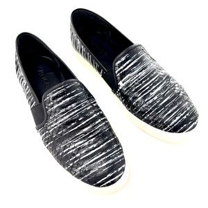 Vince rubber platform slip ons